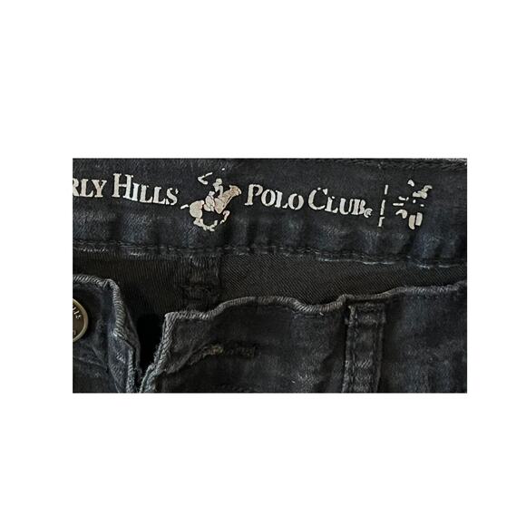 Beverly Hills Polo Club Straight Black Jeans 34x32 - Picture 4 of 6